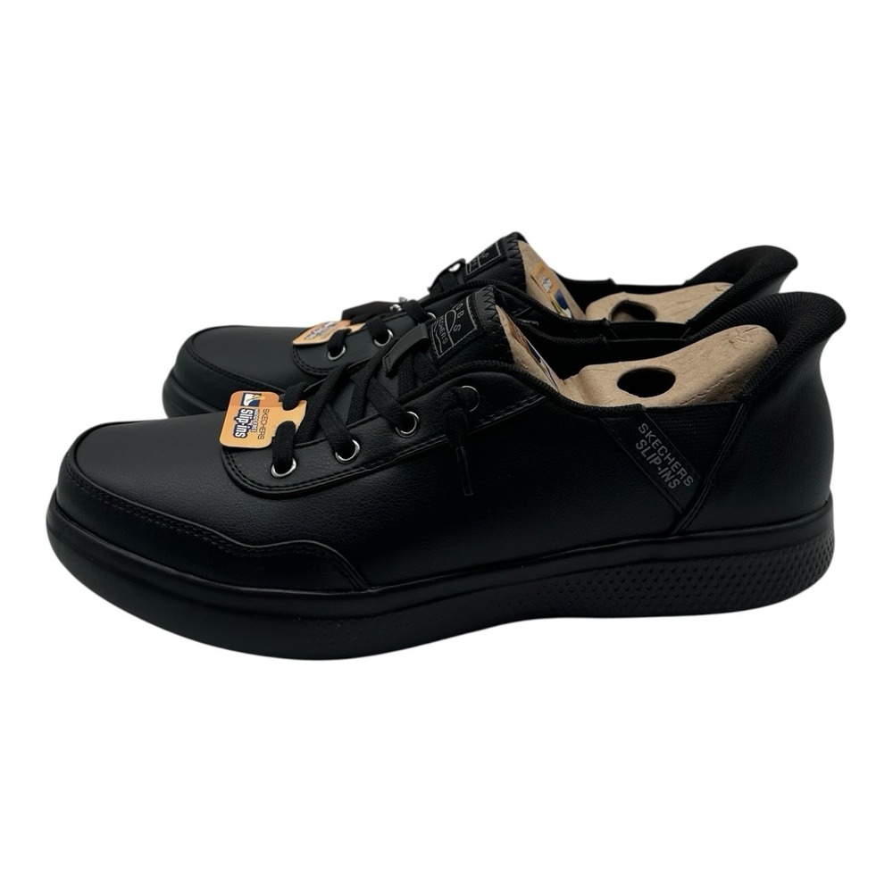 Skechers Skip Cute - B Cute Classic Shoes Womens Sz 9 Black Hands‎ Free Slip-Ins - Picture 6 of 10